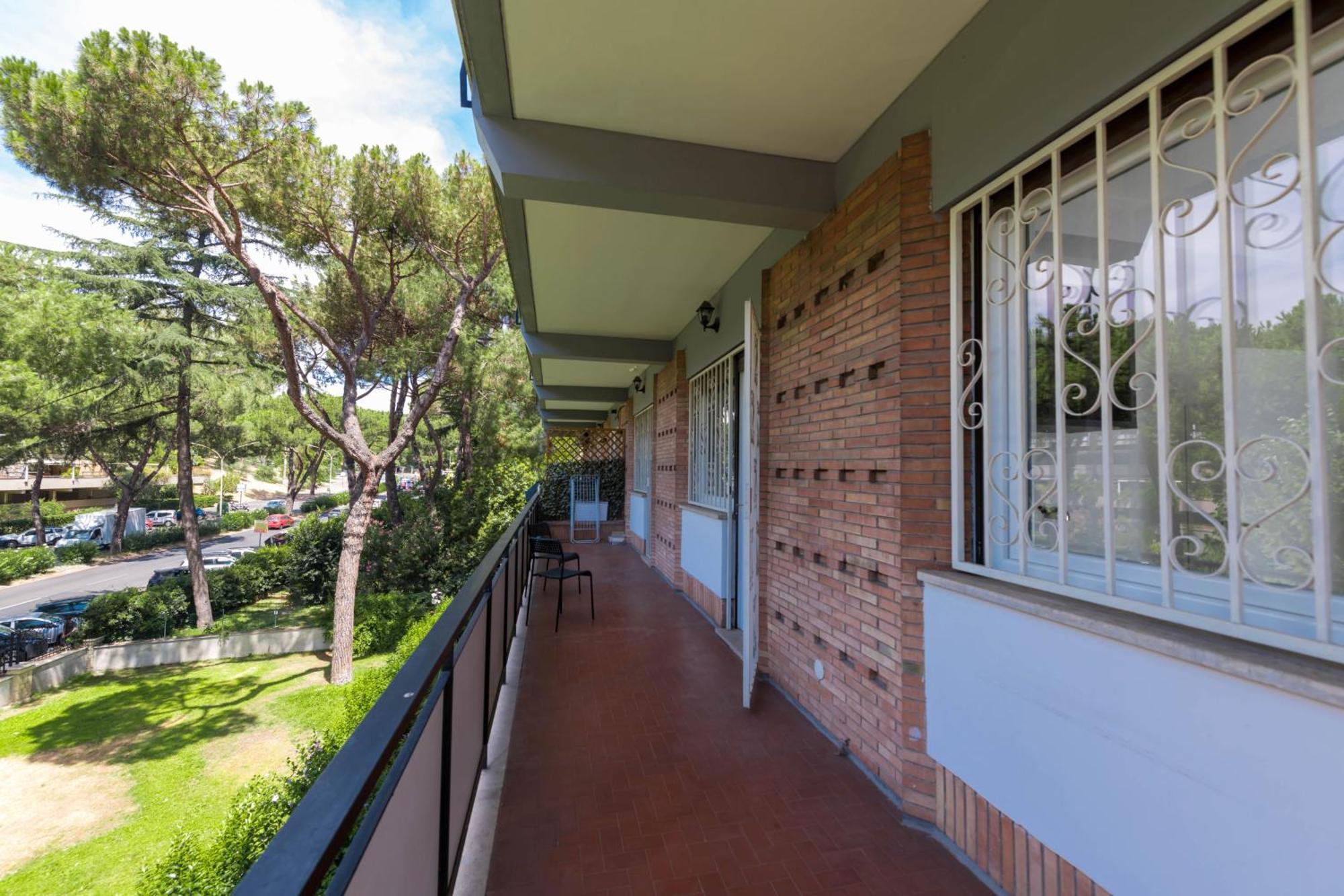 Spazioso Appartamento Vicino Eur Rom Exterior foto